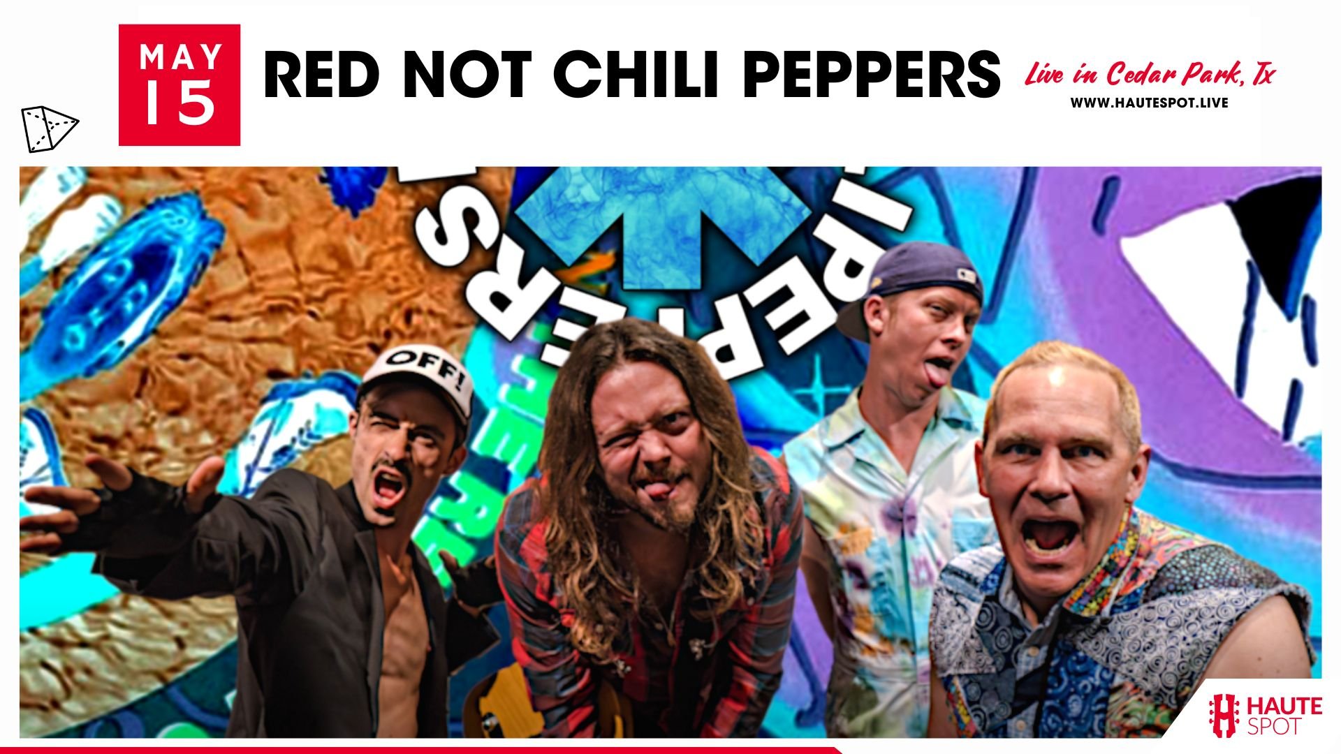 Red NOT Chili Peppers Live at Haute Spot In Cedar Park, TX 78613